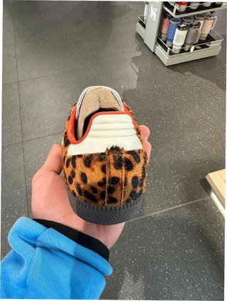 Adidas Samba OG Leopardo Rojo EU42