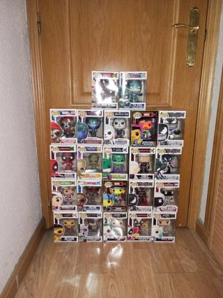 Lote Funko Pop Marvel y DC