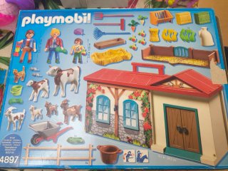 Lote Playmobil Casa 5167 y Granja 4897