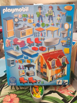Lote Playmobil Casa 5167 y Granja 4897