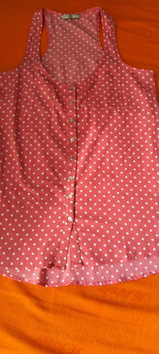 Camiseta tirantes lunares S