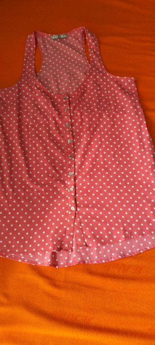 Camiseta tirantes lunares S