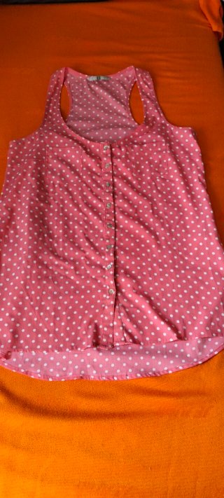 Camiseta tirantes lunares S