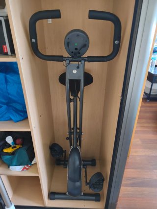 Bicicleta Estática Plegable