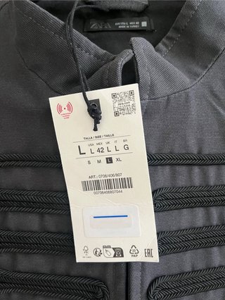 Cazadora ZARA Napoleon Talla L