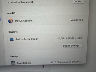 MacBook Air M1 (2020) 8GB RAM 256GB 92%