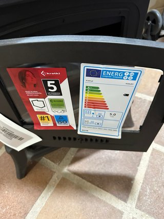 Estufa Kratki Koza/K7 Negra