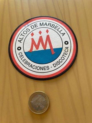 Lote 3 Posavasos Antiguos Bares Cerveza