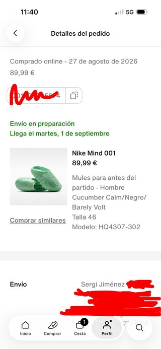 Nike Mind 001 Barely Volt Talla 46