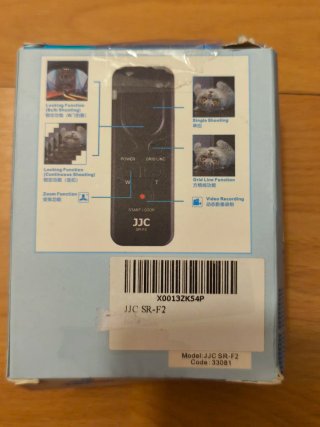 Controllo remoto compatibile con fotocamere Sony