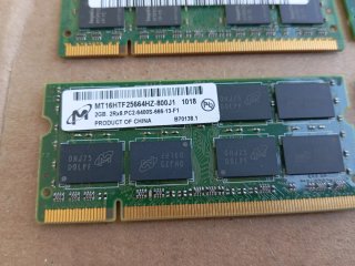 Lote 11 Memorias RAM SODIMM Hynix, K-DATA DDR2 pc2