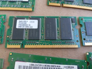 Lote 11 Memorias RAM SODIMM Hynix, K-DATA DDR2 pc2