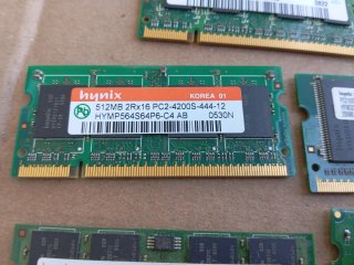 Lote 11 Memorias RAM SODIMM Hynix, K-DATA DDR2 pc2