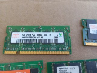 Lote 11 Memorias RAM SODIMM Hynix, K-DATA DDR2 pc2