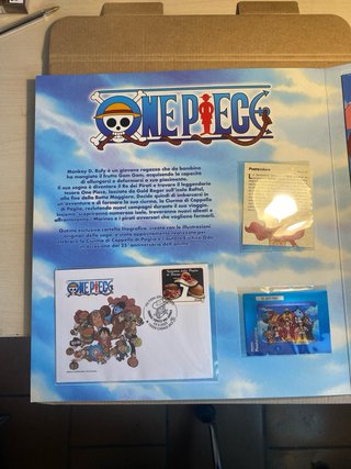 Cartellone One Piece Litografia Postali Italiane
