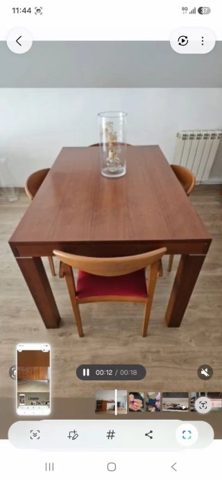 Mueble de salón madera maciza