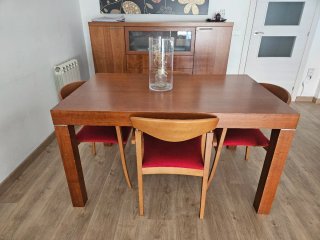 Mueble de salón madera maciza