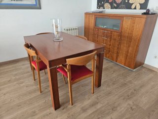 Mueble de salón madera maciza