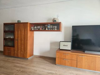 Mueble de salón madera maciza
