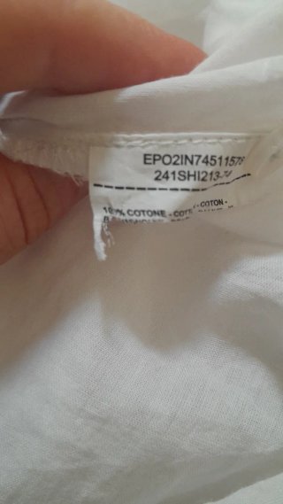 Camicetta OVS cotone bianca
