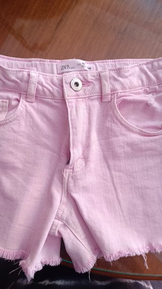 Lote 2 shorts niña Zara nuevos sin estrenar