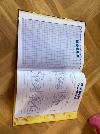 cuadernos de inglés de Geronimo Stillton, nuevo