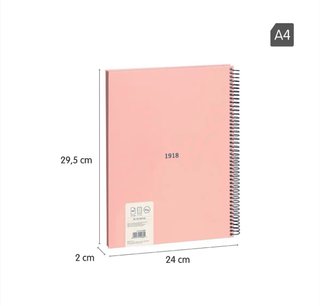 Cuaderno Milan 430 Rosa