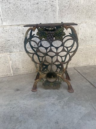 Porta bottiglie cantinetta vino vintage ghisa