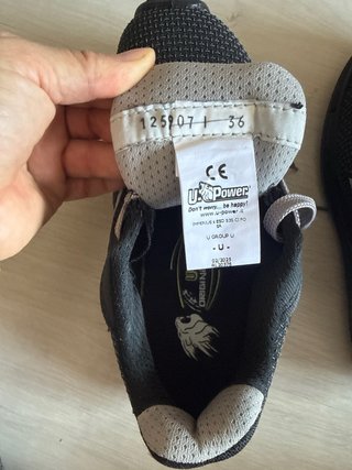 Zapatos de seguridad U-Power Talla 36