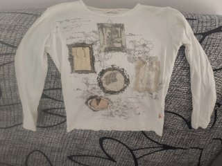 Conjunto pantalón vaquero y camiseta