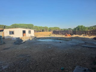 Parcela con chalet