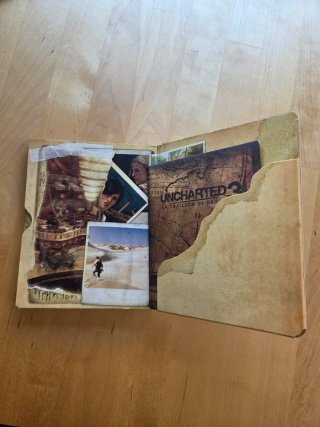 Caja Coleccionista Uncharted 3 PS3 + Mapa/Manual
