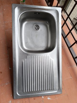 Fregadero de acero inoxidable