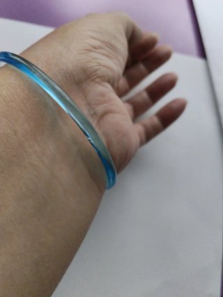 Pulsera de cristal Azul