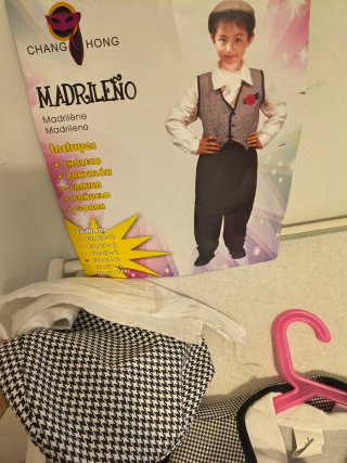Traje Chulapo Madrileño Talla 5-6