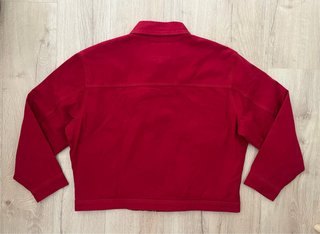 Cazadora Zara Alamares Roja Talla L