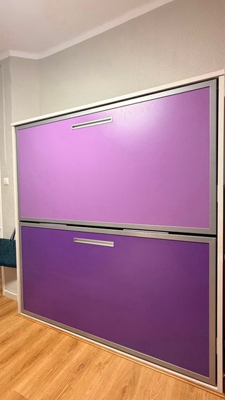 Litera Plegable Metálica y Madera