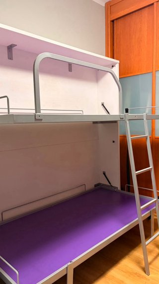 Litera Plegable Metálica y Madera