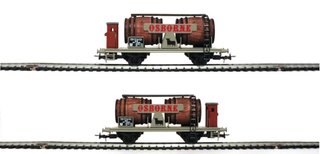 Vagón Cubas Madera Osborne H0 Electrotren