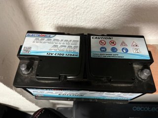 Batería AGM Electrónicx Marine 12V 120AH