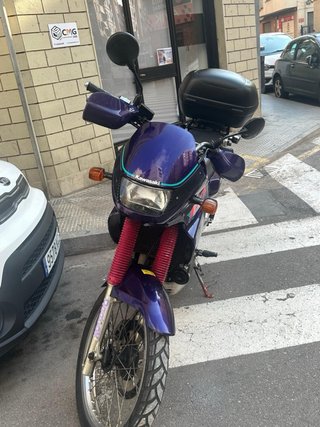Kawasaki KLE500 Morada