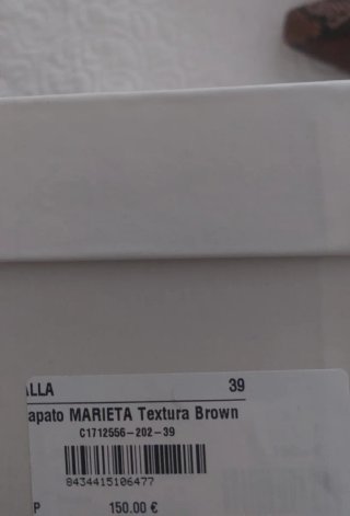 Zapatos Bimani Marieta Talla 39 sin estrenar