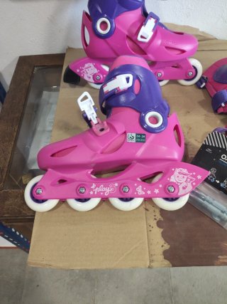 Patines Oxelo Talla 34-36 con Protecciones
