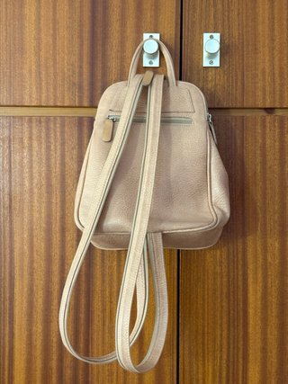 Mochila mujer vintage camel CRISAN BAGS buen estad