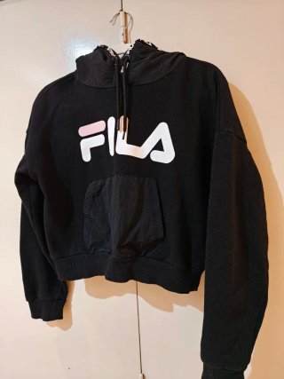 Sudadera Fila Negra Mujer original