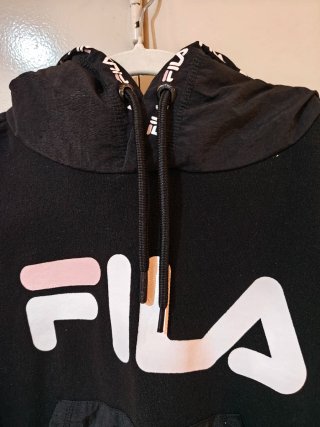 Sudadera Fila Negra Mujer original
