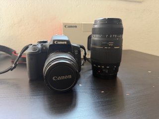 Canon EOS 750D + objetivos Canon y Tamron