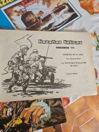 3 cómics: hazañas bélicas