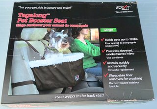 Asiento Elevador Perro/Gato Solvit L Marrón/Blanco