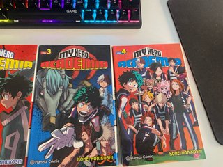 My hero academia 1 2 3 y 4